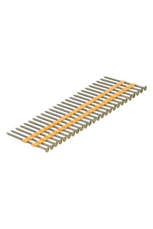 Гвозди для пнев. нейлера (крашен.), длина - 65 мм, диам. - 2,9 мм, 2000 шт. Denzel