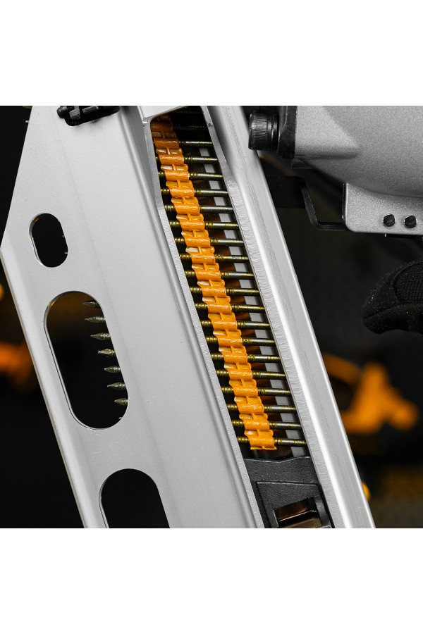 Гвозди для пнев. нейлера (крашен.) длина - 75 мм, диам. - 3,05 мм, 2000 шт. Denzel