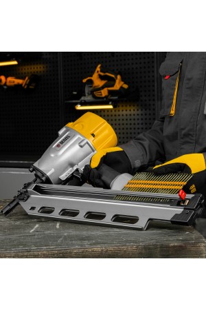 Гвозди для пнев. нейлера (крашен.), длина - 90 мм, диам. - 3,05 мм, 2000 шт. Denzel