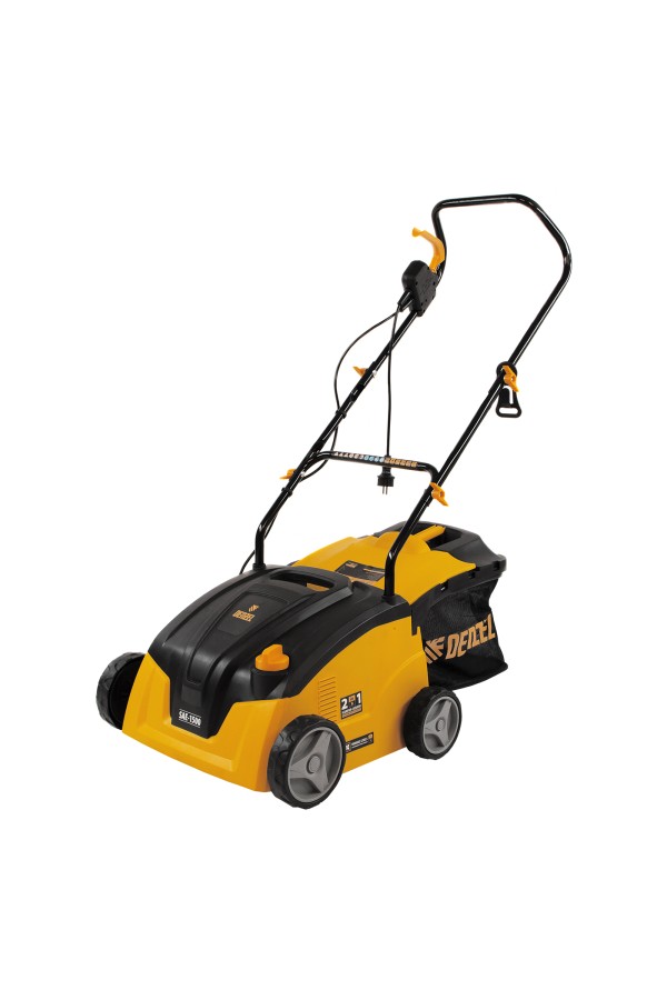 Скарификатор-аэратор  электрический SAE-1500, 1500 Вт, -11/+5 мм, 32 cм Denzel