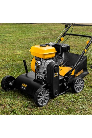 Скарификатор-аэратор бензиновый SAG-400, 212 см3, -15/+10 мм, 40 см Denzel