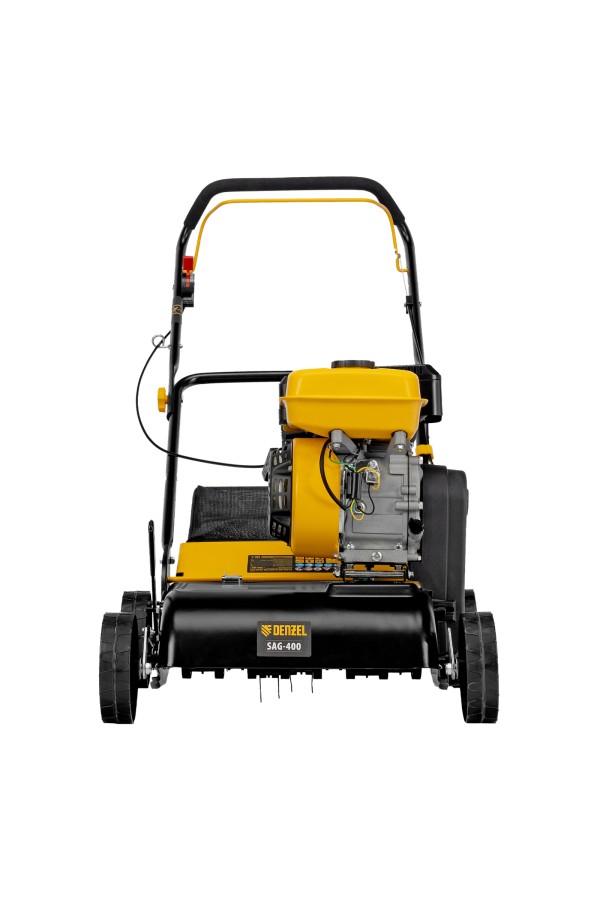 Скарификатор-аэратор бензиновый SAG-400, 212 см3, -15/+10 мм, 40 см Denzel