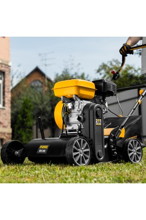 Скарификатор-аэратор бензиновый SAG-400, 212 см3, -15/+10 мм, 40 см Denzel