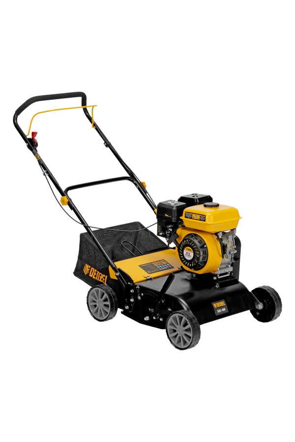 Скарификатор-аэратор бензиновый SAG-400, 212 см3, -15/+10 мм, 40 см Denzel