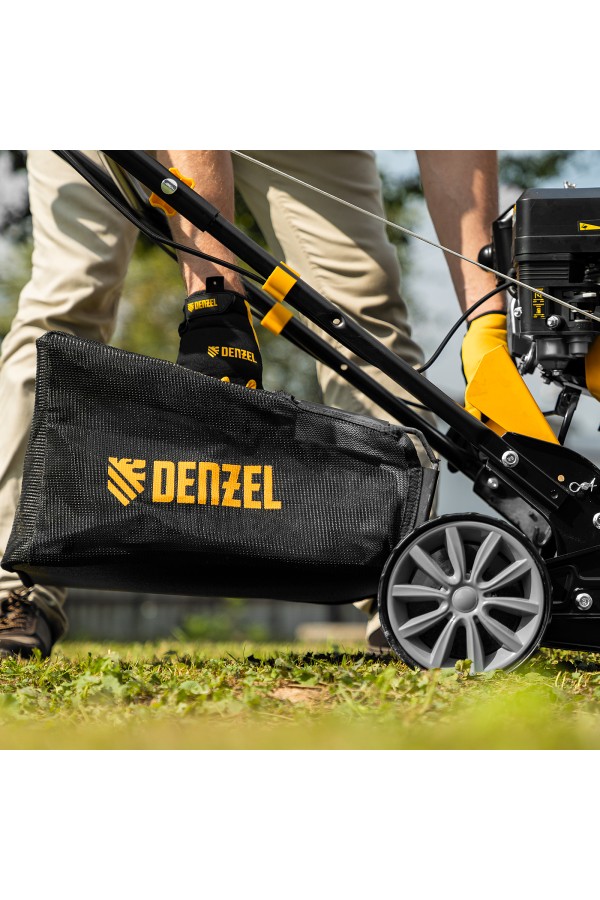 Скарификатор-аэратор бензиновый SAG-400, 212 см3, -15/+10 мм, 40 см Denzel