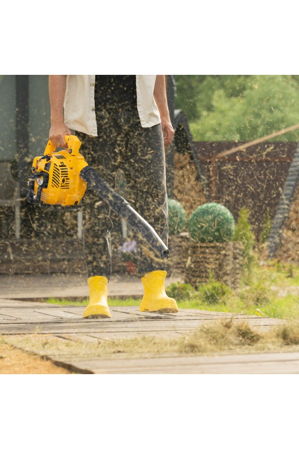 Воздуходувка-пылесос бензиновая GL-260, 26 см3, 1 л.с. Denzel