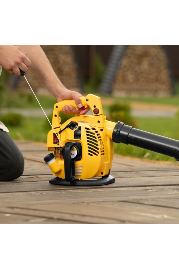 Воздуходувка-пылесос бензиновая GL-260, 26 см3, 1 л.с. Denzel