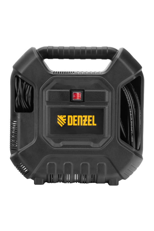 Компрессор воздушный DL1100 1.1 кВт, 180 л/мин, с набором аксессуаров Denzel