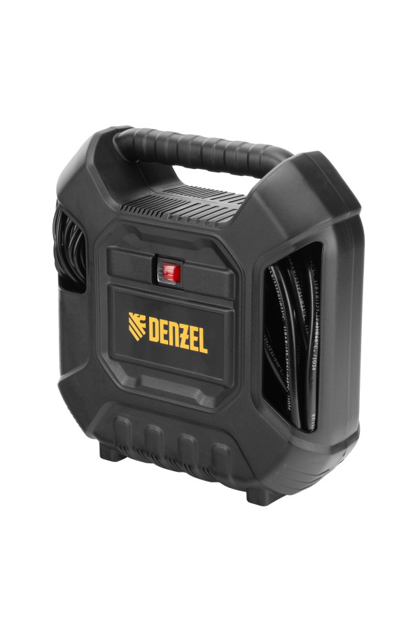 Компрессор воздушный DL1100 1.1 кВт, 180 л/мин, с набором аксессуаров Denzel
