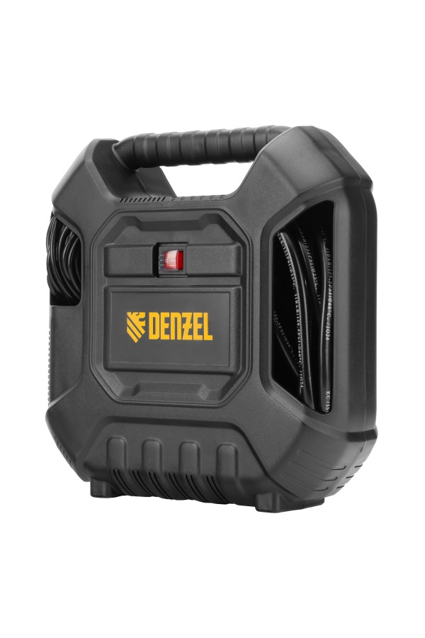 Компрессор воздушный DL1100 1.1 кВт, 180 л/мин, с набором аксессуаров Denzel