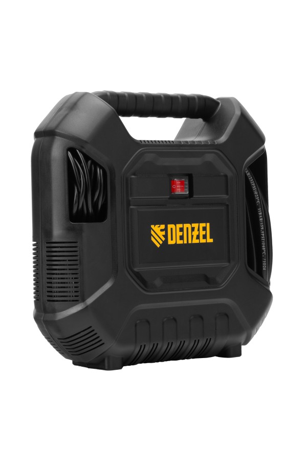 Компрессор воздушный DL1100 1.1 кВт, 180 л/мин, с набором аксессуаров Denzel