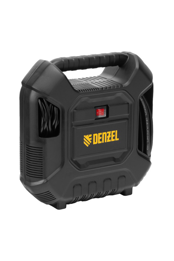 Компрессор воздушный DL1100 1.1 кВт, 180 л/мин, с набором аксессуаров Denzel