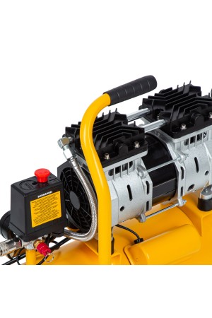 Компрессор DLS650/10 безмаслянный малошумный 650 Вт, 120 л/мин, ресивер 10 л Denzel