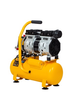 Компрессор DLS650/10 безмаслянный малошумный 650 Вт, 120 л/мин, ресивер 10 л Denzel