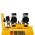 Компрессор безмасляный, малошумный DLS 1500/50, 1500 ВТ, 2x750, 50 л, 260 л/мин// Denzel