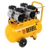 Компрессор безмасляный, малошумный DLS 1500/50, 1500 ВТ, 2x750, 50 л, 260 л/мин// Denzel