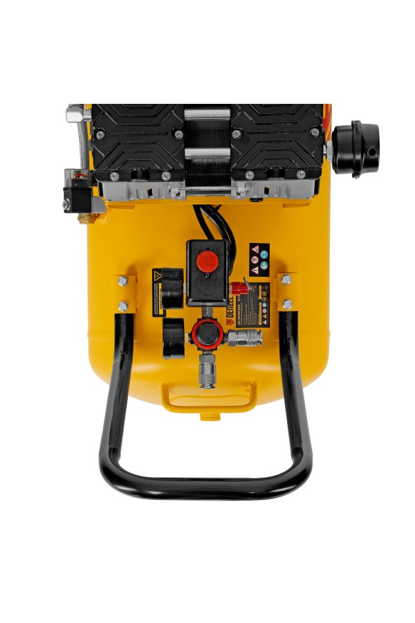 Компрессор безмасляный, малошумный DLS 1800/100,1800 Вт, 3x600, 100 л, 345 л/мин Denzel