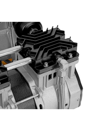 Компрессор безмасляный, малошумный DLS 2200/50, 2200 Вт, 2x1100, 50 л, 380 л/мин// Denzel