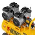 Компрессор безмасляный, малошумный DLS 2200/50, 2200 Вт, 2x1100, 50 л, 380 л/мин// Denzel