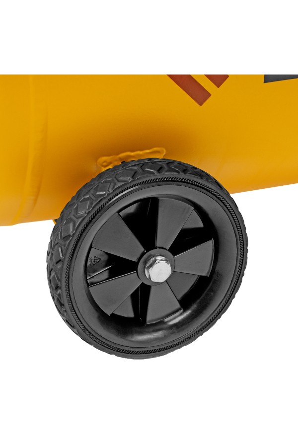Компрессор безмасляный, малошумный DLS 2200/50, 2200 Вт, 2x1100, 50 л, 380 л/мин Denzel