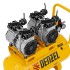 Компрессор безмасляный, малошумный DLS 2200/50, 2200 Вт, 2x1100, 50 л, 380 л/мин// Denzel