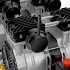 Компрессор безмасляный, малошумный DLS 3300/100, 3300 Вт,3x1100, 100 л, 570 л/мин ,блок управления// Denzel