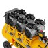 Компрессор безмасляный, малошумный DLS 3300/100, 3300 Вт,3x1100, 100 л, 570 л/мин ,блок управления// Denzel