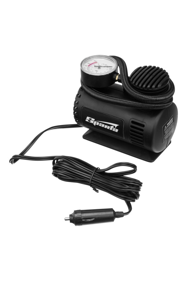 Компрессор автомобильный С-12, 12 В, 17 атм, 12 л/мин Sparta
