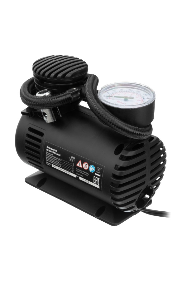 Компрессор автомобильный С-12, 12 В, 17 атм, 12 л/мин Sparta