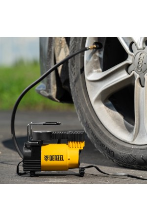 Компрессор автомобильный DС-20,12 В, 7 атм, 35 л/мин Denzel