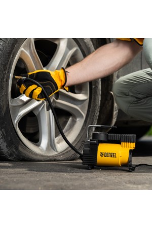 Компрессор автомобильный DС-20,12 В, 7 атм, 35 л/мин Denzel