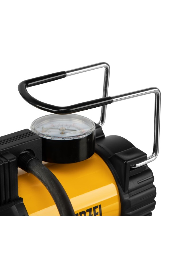 Компрессор автомобильный AC-37, 12 В, 7 атм, 37 л/мин, автомобильный предохранитель Denzel