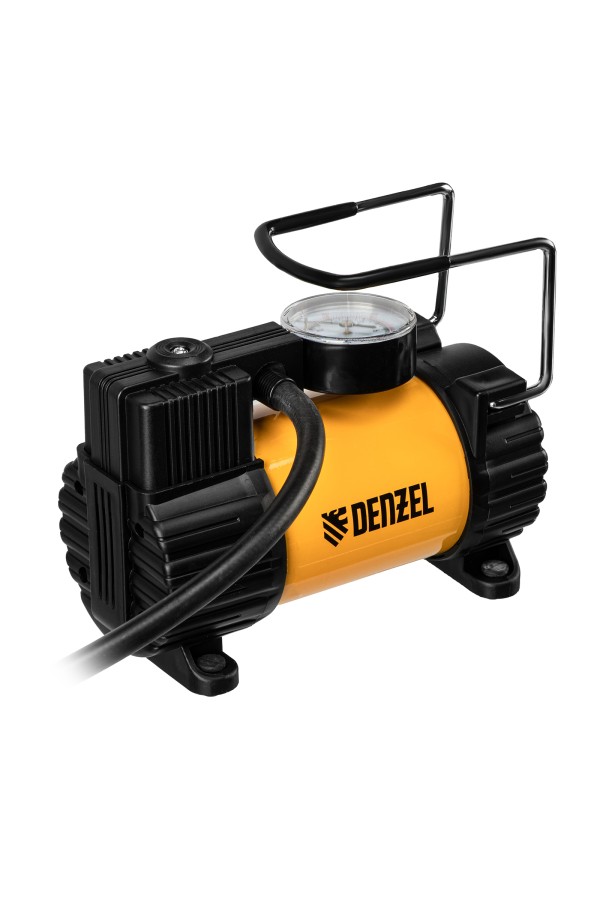 Компрессор автомобильный AC-37, 12 В, 7 атм, 37 л/мин, автомобильный предохранитель Denzel