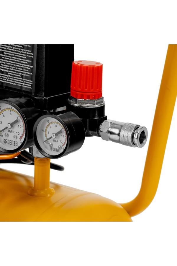 Компрессор воздушный DK1500/24, Х-PRO 1.5 кВт, 230 л/мин, 24 л Denzel