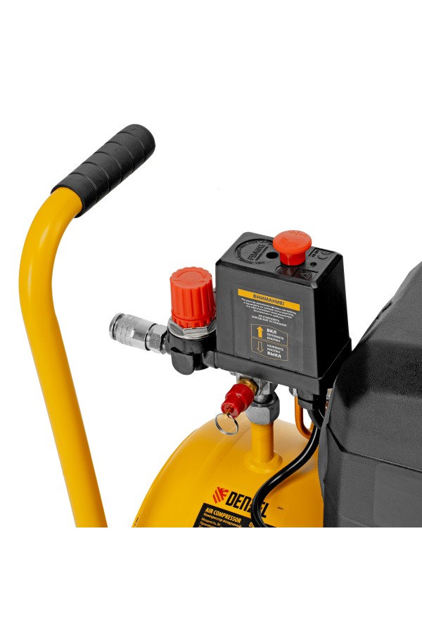 Компрессор воздушный DK1500/24, Х-PRO 1.5 кВт, 230 л/мин, 24 л Denzel