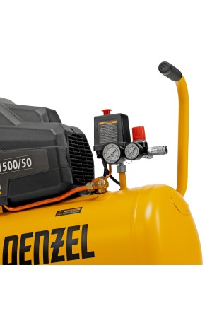 Компрессор воздушный DK1500/50, Х-PRO 1.5 кВт, 230 л/мин, 50 л Denzel