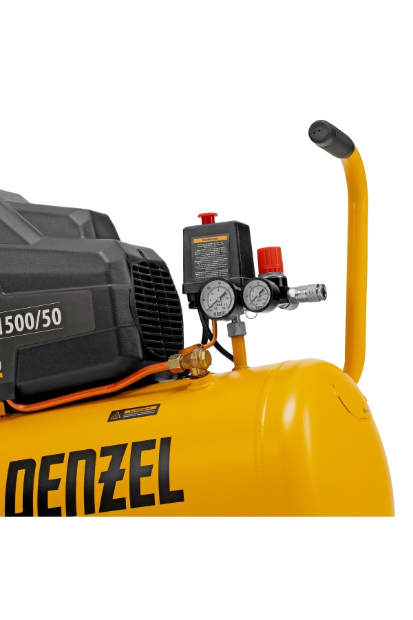 Компрессор воздушный DK1500/50, Х-PRO 1.5 кВт, 230 л/мин, 50 л Denzel