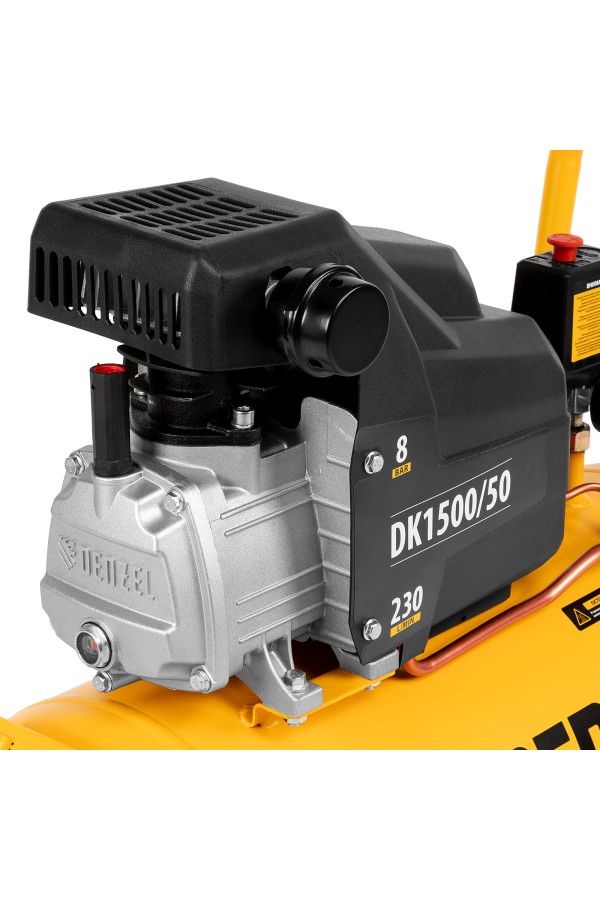 Компрессор воздушный DK1500/50, Х-PRO 1.5 кВт, 230 л/мин, 50 л Denzel