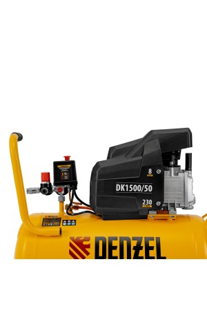 Компрессор воздушный DK1500/50, Х-PRO 1.5 кВт, 230 л/мин, 50 л Denzel