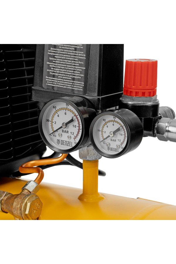 Компрессор воздушный DK1500/50, Х-PRO 1.5 кВт, 230 л/мин, 50 л Denzel