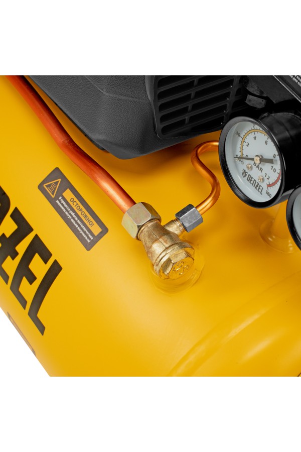 Компрессор воздушный DK1800/50, Х-PRO 1.8 кВт, 280л/мин, 50л Denzel