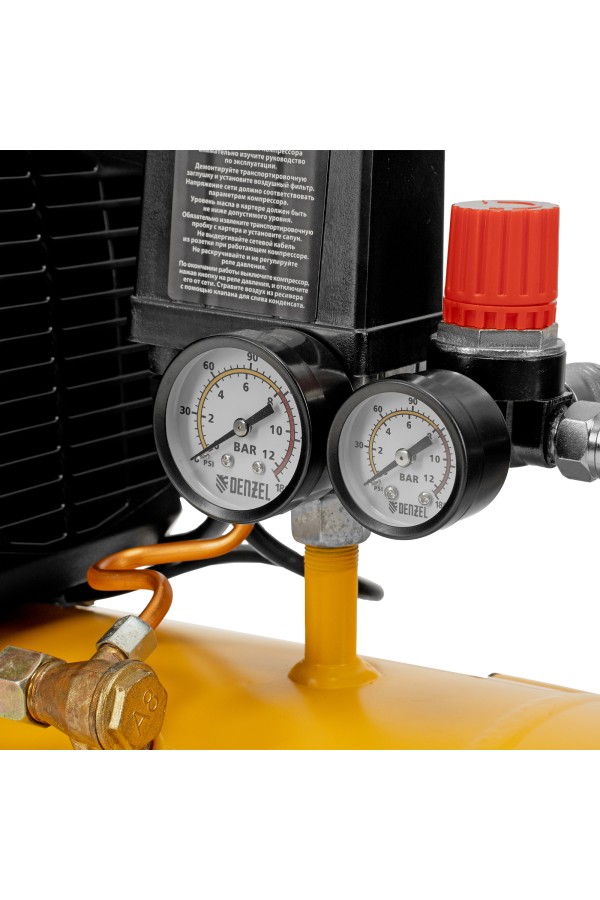 Компрессор воздушный DK1800/50, Х-PRO 1.8 кВт, 280л/мин, 50л Denzel