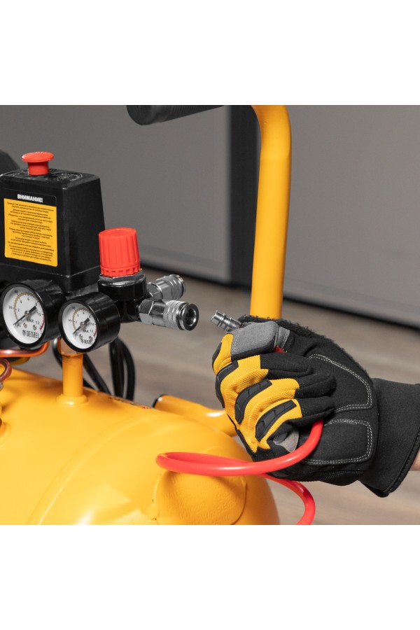 Компрессор воздушный DK1800/50, Х-PRO 1.8 кВт, 280л/мин, 50л Denzel