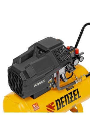Компрессор воздушный DKV2200/50, Х-PRO 2.2 кВт, 400 л/мин, 50 л Denzel