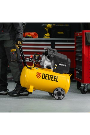 Компрессор воздушный DKV2200/50, Х-PRO 2.2 кВт, 400 л/мин, 50 л Denzel