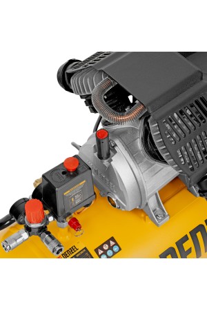 Компрессор воздушный DKV2200/50, Х-PRO 2.2 кВт, 400 л/мин, 50 л Denzel