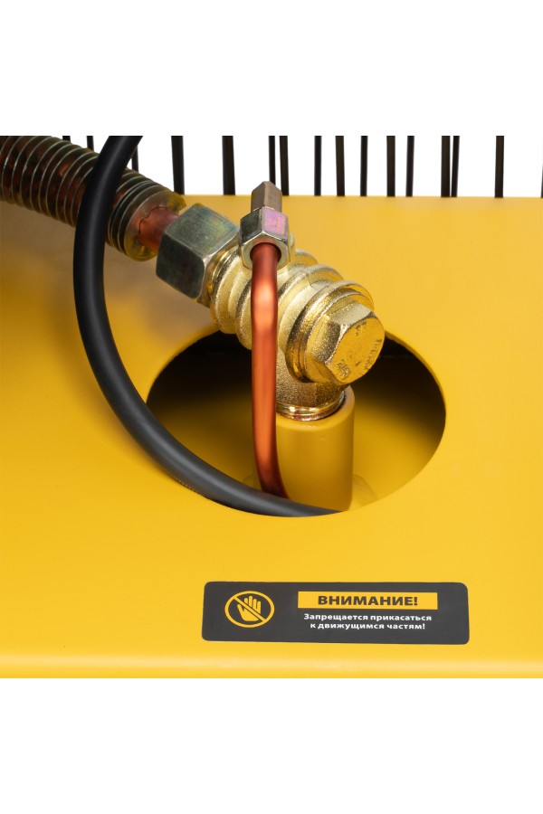 Компрессор воздушный BCV2300/100, ременный привод, 2.3 кВт, 100 литров, 440 л/мин Denzel