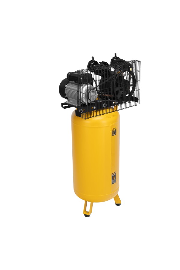 Компрессор воздушный BCV2200/100V, ременный привод , 2.3 кВт, 100 литров, 440 л/мин Denzel