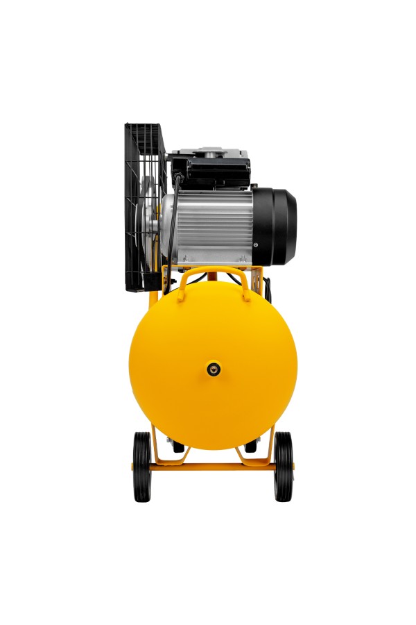 Компрессор воздушный BCI2300/100, ременный привод, 2.3 кВт, 100 литров, 400 л/мин Denzel