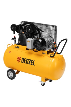 Компрессор воздушный рем. привод BCV 5500-T/200, 5,5 кВт, 200 литров, 850 л/мин Denzel